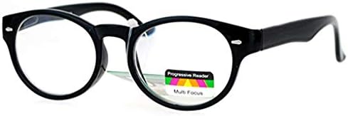 Многофокусные Прогресивни Очила за четене 3 Мощност от 1 Ридере, Овални, Кръгли
