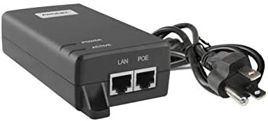 Активен PoE-инжектор Procet с храненето през Ethernet 10 gbps средна мощност 60 W 55, сертификат UL, за нов диапазон от приложения, включително точки за достъп 802.11 ax, Wi-Fi, 6, PT-PSE104GB-60-10