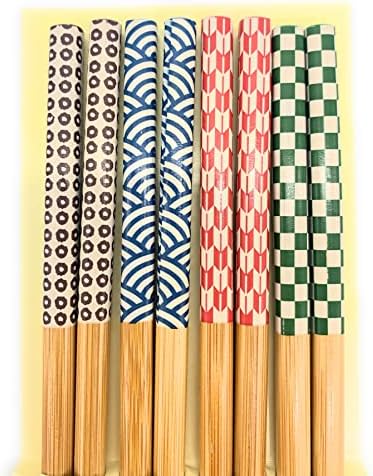 Бамбукови пръчки за хранене на 4 групи (японски ЕДО)