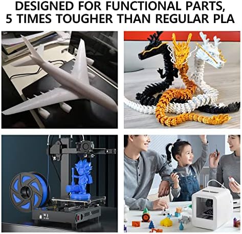 Ikaufen PLA Конец 1,75 мм 3D Принтер Конец PLA Материал за 3D печат на 1 кг Точност +/- 0,05 мм, Син