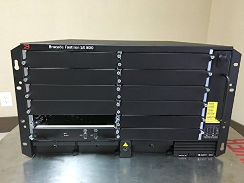 Brocade Communications FI-SX800-1SF-AC FASTIRON SX 800 8SLT CHAS 1 SF 1 AC P/S