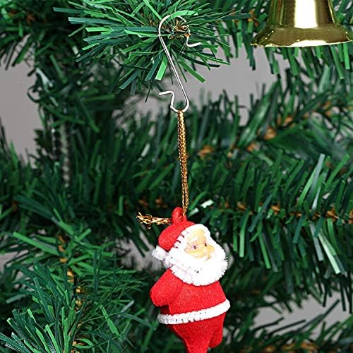MinLia 120 БР. Многофункционално Коледна Украса От S-Образни Куки, Коледен Метален Малка Висулка От Неръждаема Стомана, Малка Кука (Зелен)