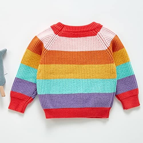 Simplee деца/ Детски Пуловер, Пуловер, Вязаный Пуловер със сърца, Палта за Есента и зимата от 3 м до 3 години