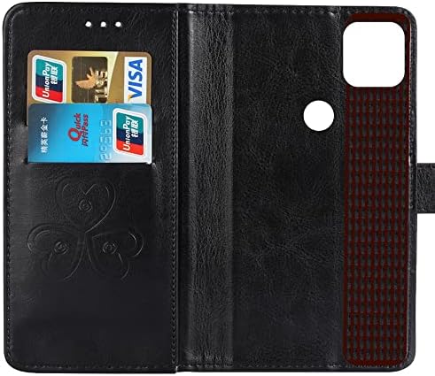 TienJueShi Rosa поставка за книги Ретро бизнес Флип кожен защитен калъф за вашия телефон Blu s91 6,5 см калъф Etui портфейл