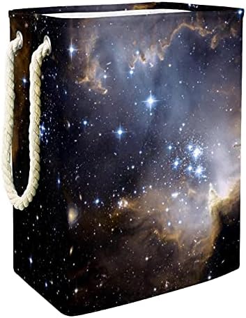 Начало Количка за бельо Космическа Мрежа на Галактиката Сгъваема Кошница за Дрехи Твърдо Кофа за Пране на Организация за Съхранение на Дрехи за Баня, Спални Общежития