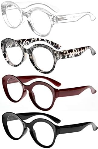 Eyekepper Спестете 10% на 4 опаковки женски очила за четене и 4 опаковки ридеров за жени +1,00