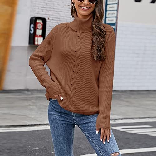 Дамски Пуловери Fragarn, Съкратен Пуловер 2022 г., Женски Модерен Обикновен Пуловер с дълъг ръкав, Пуловер пуловер