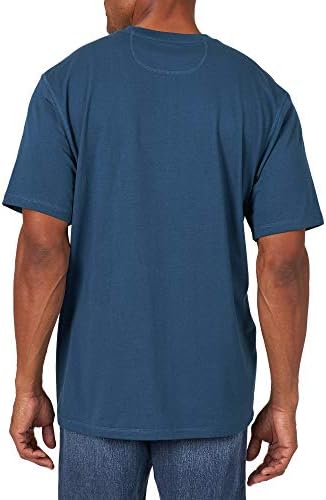 Мъжки t-shirt Wrangler Riggs Workwear с Къс ръкав и Джоб За изпълнения