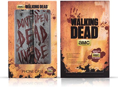 Дизайн на своята практика за главата Официално Лицензиран AMC The Walking Dead Карл Двойна Експозиция Кожен Калъф за Награда Портфейл Калъф е Съвместим с Apple iPhone 13 Pro Max