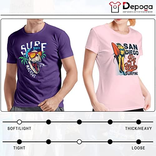 Изработена по поръчка Тениска Създайте своя Собствена Тениска с Изображение Отпред и Отзад за Мъже/Жени, Персонализирана Подарък Тениска